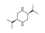 Piperazine, 2,5-bis(1-methylethyl)-, (2S-cis)- (9CI)结构式