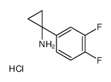 1-(3,4-二氟苯基)环丙烷-1-胺盐酸盐图片