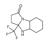 (3aR,4aR,8aR)-3a-(三氟甲基)十氢-1H-苯并[d]吡咯并[1,2-a]咪唑-1-酮结构式