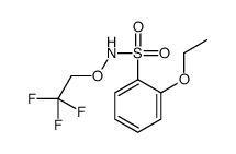 2-Ethoxy-N-(2,2,2-trifluoroethoxy)benzenesulfonamide Structure