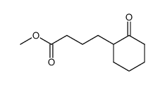 γ-[2-Oxo-cyclohexyl]-buttersaeure-methylester结构式