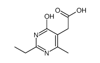 (2-ethyl-4-methyl-6-oxo-1,6-dihydro-5-pyrimidinyl)acetic acid(SALTDATA: FREE)图片