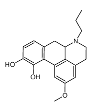 (6aR)-2-methoxy-6-propyl-5,6,6a,7-tetrahydro-4H-dibenzo[de,g]quinoline-10,11-diol Structure