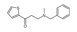 3-[benzyl(methyl)amino]-1-thiophen-2-ylpropan-1-one Structure