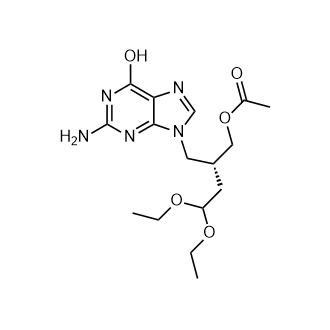 (R)-2-((2-amino-6-hydroxy-9H-purin-9-yl)methyl)-4,4-diethoxybutyl acetate picture