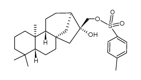 (-)-Kauran-16α,17-diol Structure