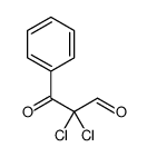 Benzenepropanal, alpha,alpha-dichloro-beta-oxo- (9CI) structure