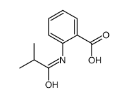 2-(isobutyrylamino)benzoic acid结构式