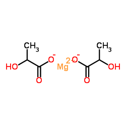 Magnesium lactate Structure