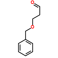 3-(Benzyloxy)propanal Structure