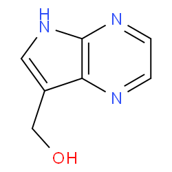 (5H-Pyrrolo[2,3-b]pyrazin-7-yl)methanol Structure