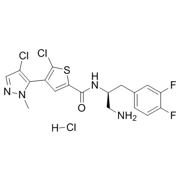 GSK2110183 analog 1 hydrochloride structure