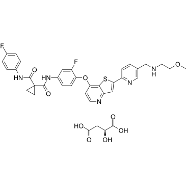 Sitravatinib malate Structure