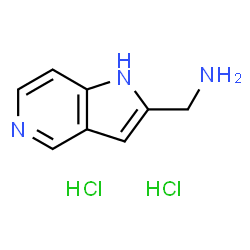 (1H-吡咯并[3,2-C]吡啶-2-基)甲胺二盐酸盐图片