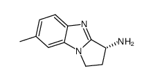 1H-Pyrrolo[1,2-a]benzimidazol-3-amine,2,3-dihydro-7-methyl-,(3R)-(9CI) structure