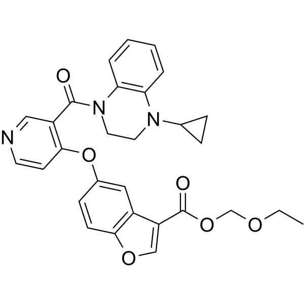 TGR5 Receptor Agonist 3 Structure