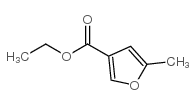 5-Methyl-furan-3-carboxylic acid ethyl ester Structure