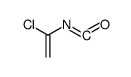 α-Chlorvinylisocyanat Structure