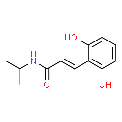 2-Propenamide, 3-(2,6-dihydroxyphenyl)-N-(1-methylethyl)- (9CI)结构式