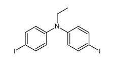 N-ethyl-4-iodo-N-(4-iodophenyl)aniline Structure