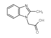 2-甲基-1H-苯并咪唑-1-乙酸图片