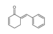 6-benzylidenecyclohex-2-en-1-one结构式