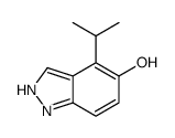 4-propan-2-yl-1H-indazol-5-ol Structure