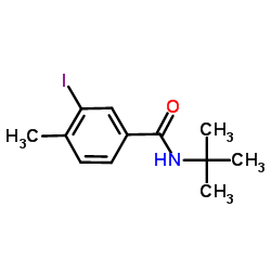 N-(tert-butyl)-3-iodo-4-methylbenzamide picture