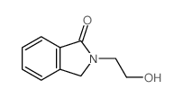 1H-Isoindol-1-one,2,3-dihydro-2-(2-hydroxyethyl)-结构式