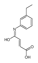 2-Butenoicacid,4-[(3-ethylphenyl)amino]-4-oxo-(9CI)结构式