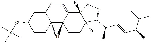 Trimethyl[[(22E)-ergosta-7,22-dien-3β-yl]oxy]silane picture