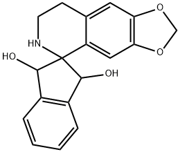 1',3',7,8-Tetrahydrospiro[1,3-dioxolo[4,5-g]isoquinoline-5(6H),2'-[2H]indene]-1',3'-diol picture