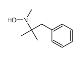 N-methyl-N-(2-methyl-1-phenylpropan-2-yl)hydroxylamine结构式