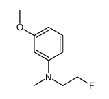 Benzenamine, N-(2-fluoroethyl)-3-methoxy-N-methyl- (9CI) structure