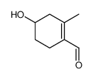 4-hydroxy-2-methylcyclohexene-1-carbaldehyde Structure