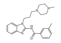 3-methyl-N-{1-[3-(4-methyl-piperazin-1-yl)-propyl]-1H-benzoimidazol-2-yl}-benzamide Structure