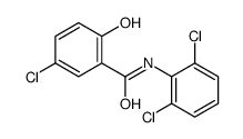 5-chloro-N-(2,6-dichlorophenyl)-2-hydroxybenzamide Structure