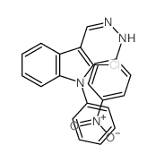 1H-Indole-3-carboxaldehyde,2-chloro-1-phenyl-, 2-(4-nitrophenyl)hydrazone picture