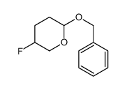 5-fluoro-2-phenylmethoxyoxane结构式