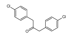 1,3-bis(4-chlorophenyl)propan-2-one Structure