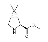 3-Azabicyclo[3.1.0]hexane-2-carboxylicacid,6,6-dimethyl-,methylester,(1R,2S,5S)-(9CI)结构式