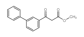 3-联苯-3-氧丙酸甲酯结构式