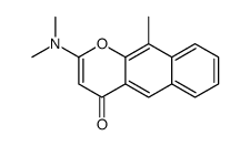 2-(dimethylamino)-10-methylbenzo[g]chromen-4-one Structure