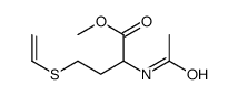 methyl 2-acetamido-4-ethenylsulfanylbutanoate Structure