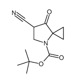 4-BOC-6-氰基-7-酮基-4-氮杂螺[2.4]庚烷结构式