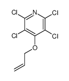 allyl 2,3,5,6-tetrachloro-4-pyridyl ether结构式