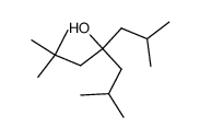 4-isobutyl-2,2,6-trimethyl-heptan-4-ol结构式