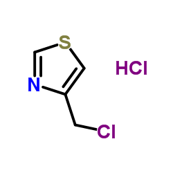 4-氯甲基噻唑盐酸盐结构式