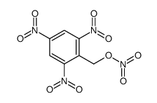 2,4,6-Trinitro-benzenemethanol 1-nitrate structure