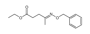 ethyl levulinate, (O-benzyloxime) Structure